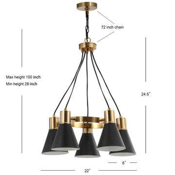 Apollo Metal LED Pendant